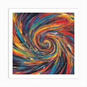 Spiral Vortex Art Print