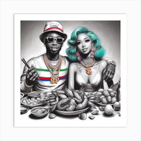 Lil Wayne 3 Art Print