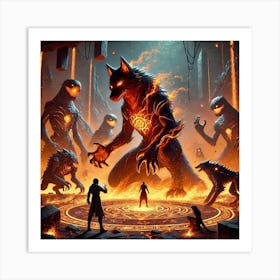 Episode 4 Embers Secrets Title Art Print