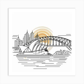 Sydney Opera House 1 Art Print