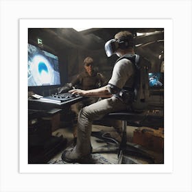 Vr Headsets 24 Art Print