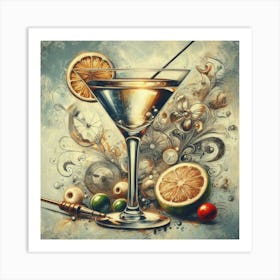 Martini 11 Art Print