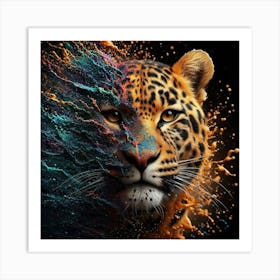 Abstract Of A Leopard Art Print