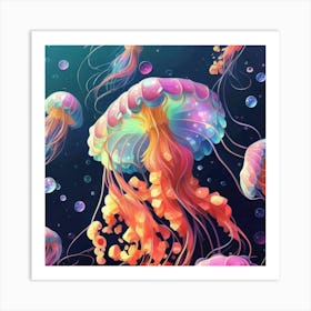 Jellyfish 3 Art Print