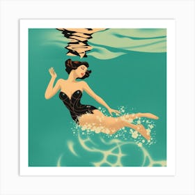 Mermaid 6 Art Print