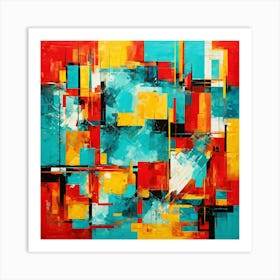 Abstract Painting 21 Art Print