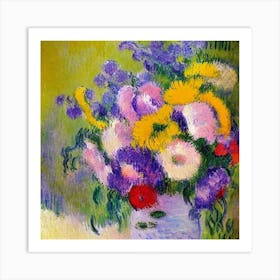 Flowers In A Vase Art Print