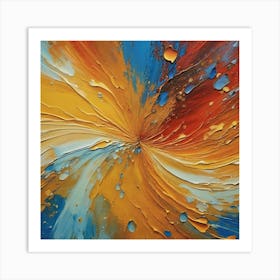 Abstract Painting 45 Art Print