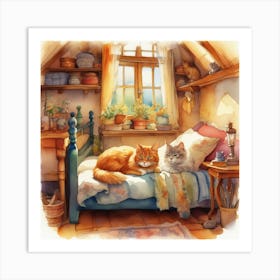 Time For A Nap Art Print