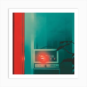 Room With A Radio Art Print