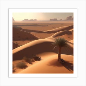 Sahara Desert 153 Art Print