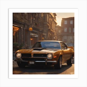 Plymouth Camaro Art Print