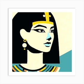 Cleopatra Portrait Artwork 114 Art Print