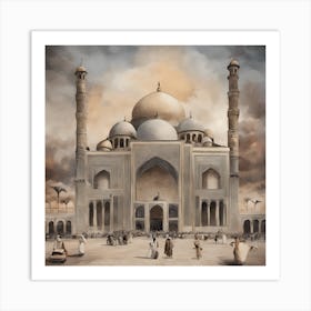 Taj Mahal Art Print