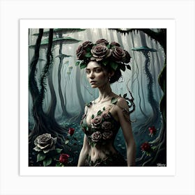 Earth Of Woman  Art Print