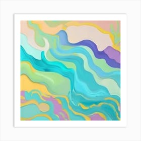 Abstract Painting 32 Art Print