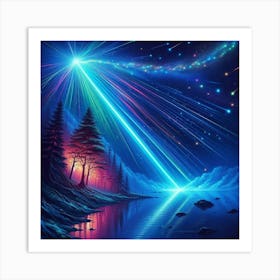 Starry Sky 4 Art Print