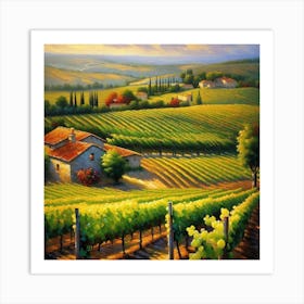 Tuscan Countryside 20 Art Print