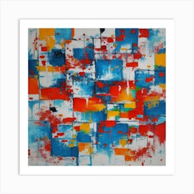 Abstract Painting 5 Art Print