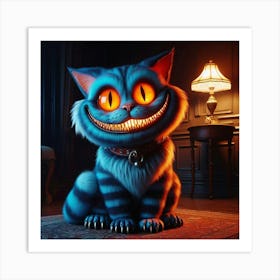 Cheshire Cat 6 Art Print