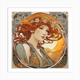 Sun Maiden Art Print