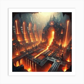 Forge Of The Deep Art Print