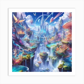 Fantasy Landscape Art Print