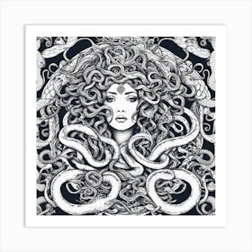 Medusa Art Print