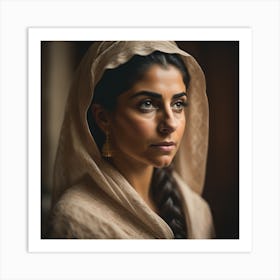 Portrait Of A Woman 3 Art Print