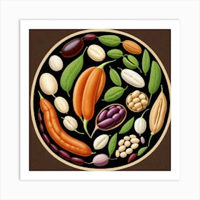 Legumes As A Logo (69) Art Print