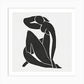 Black Woman - Matisse Art Print