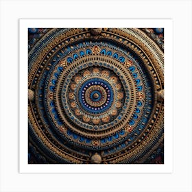 Health Mandala Art Print