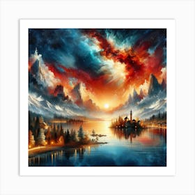 Night Sky Art Print