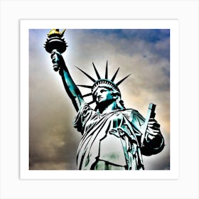 Statue Of Liberty 3 Art Print