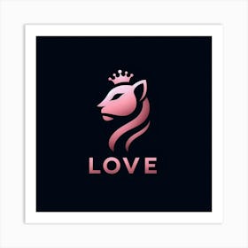 Love Logo 1 Art Print