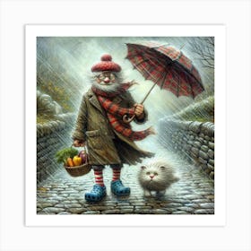 Santa Claus 2 Art Print