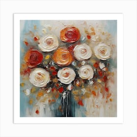 Flower of Ranunculus Art Print