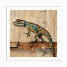 Lizard Art Print