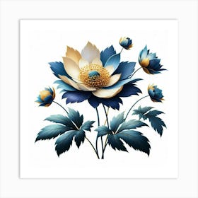 Lotus Flower 11 Art Print