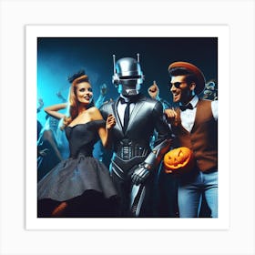 Halloween Party 11 Art Print