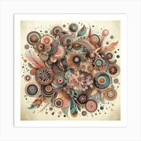 Abstract Painting 16 Art Print