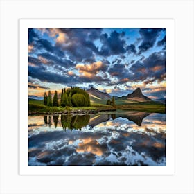 Hdr High Dynamic Range Print Art Print