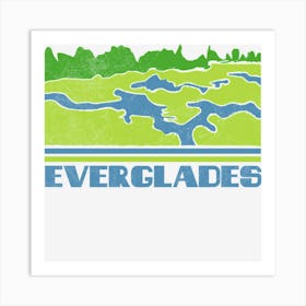 Everglades Shirt Us National Park Gift Everglades National Park Tee Ou Art Print