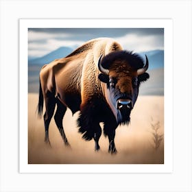 AMERICAN BISON Art Print