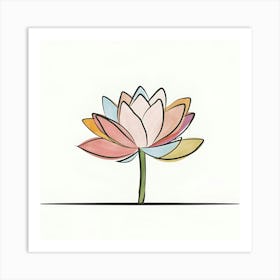 Lotus Flower 78 Art Print