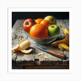 Fruit Bowl 2 Art Print