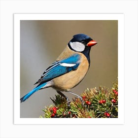 Blue Tit 87 Art Print