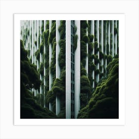 City Of Trees Art Print