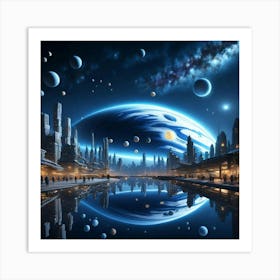 Space City Art Print