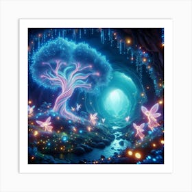The Fairy Tree Art Print